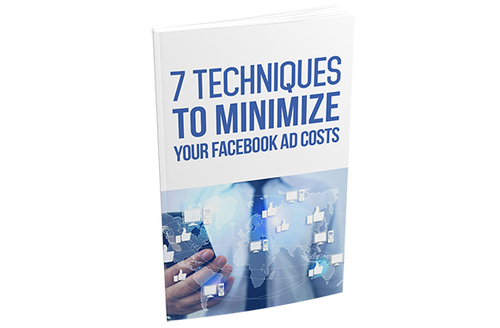 Product picture 7 Techniques To Minimize Your Facebook Ad Costs